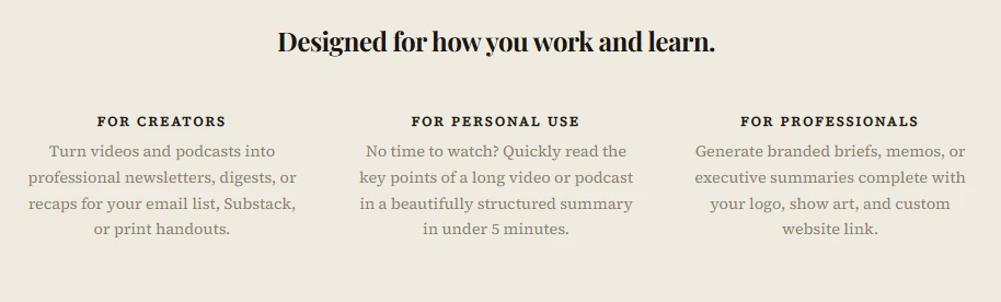 Designed for how you work and learn